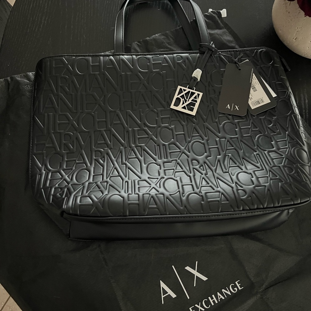 Armani Exchange shopping bag